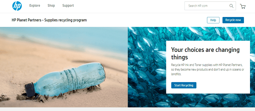 HP Printer Cartridge Recycling
