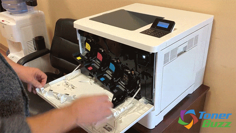 Shaking a Low Toner Cartridge to Extend Its Life